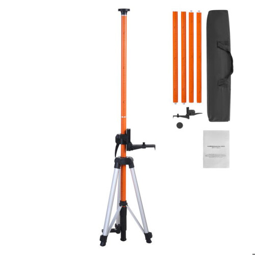 Tripé - DUOKU - SP-1 - Altura ajustável 1040–3400 mm - Roscas 1/4"-20 &amp; 5/8"-11 - Alumínio leve
