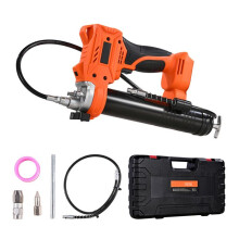Pistolet à Graisse Électrique sans Fil Automatique-Duoku-55 MPa-avec Éclairage LED-Tuyau 90 cm-20 V Batterie Non Incluse