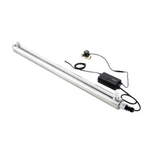 Purificador de água UV 56 W 45,4 L/min-Duoku-Filtro de água Ultravioletas Polivalente-com Caixa Robusta em Aço Inoxidável