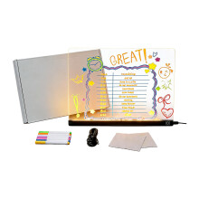 Brighten Drawing Pad with USB Power Modifiable Light-35x26CM