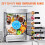 Refrigeratore Commerciale di 38,83 pi³-Duoku-Refrigeratore Verticale a 2 Porte-Inox-Diffusione Automatica 6