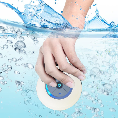 Transform Your Space, Long Playtime Wireless Water-Resistant Speaker With Advanced Bluetooth Wireless Technology, Ideal For Shower, Bath, And Beyond, 2