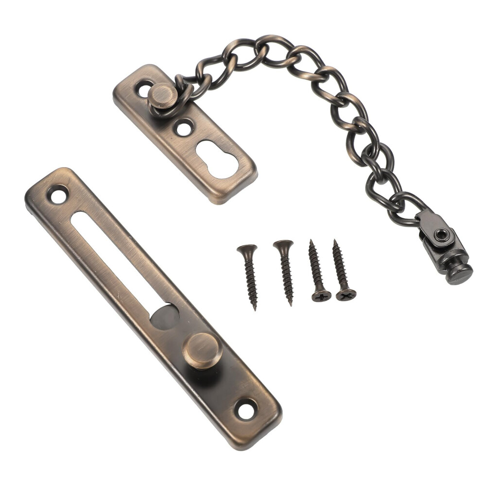 Door Chain Lock Stainless Steel Antitheft Bolt Latch For Home Security Easy Installation 9426802859454
