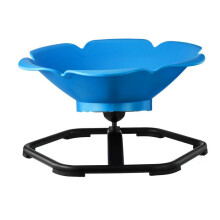 Silla Giratoria para Niños-Duoku-Capacidad de 100 kg-Silla Rotativa Cilíndrica con Base Antideslizante- Mejora la Coordinación