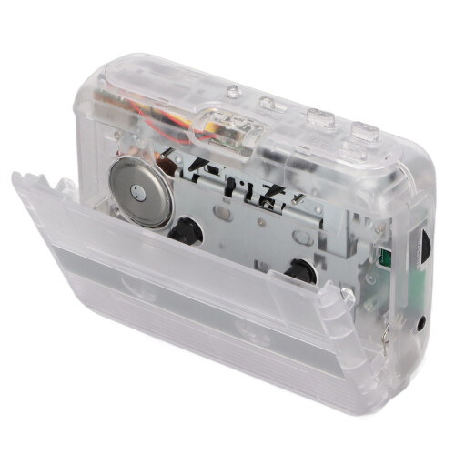 Bluetooth Cassette Player Auto Reverse Cassette Tape Player With Mp3 Conversion Function Clear Stereo Sound Stable Charging System Compact And 1