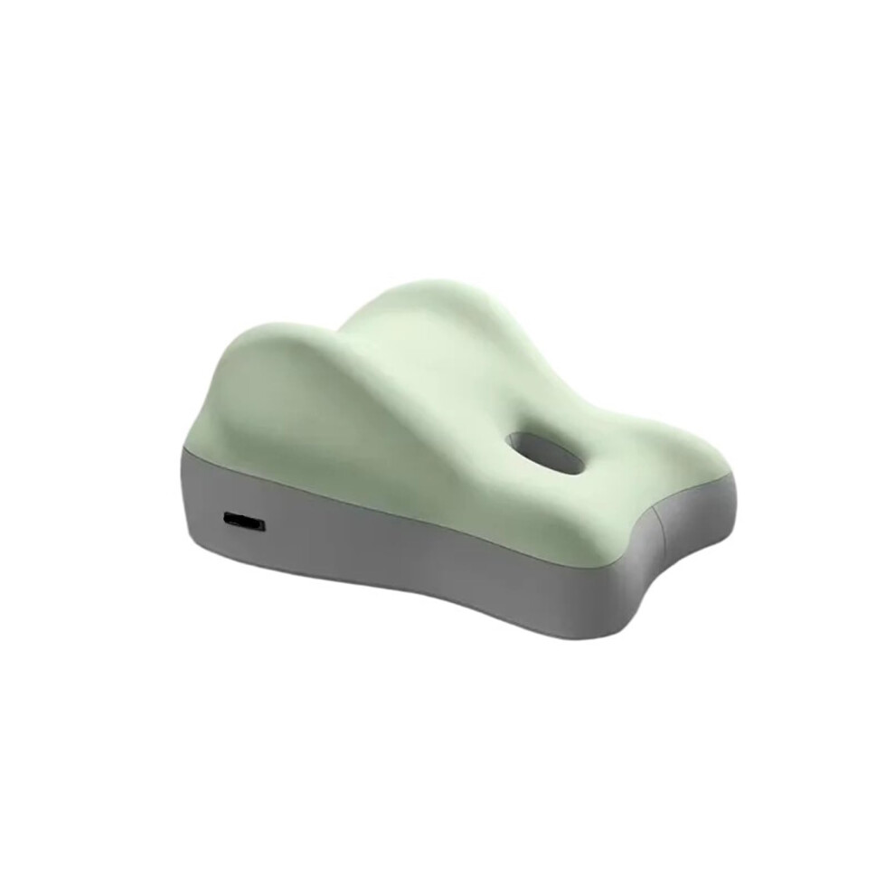 Green Ergonomic Lumbar Support Pillow With Pregnancy Comfort Design For Back Pain Relief