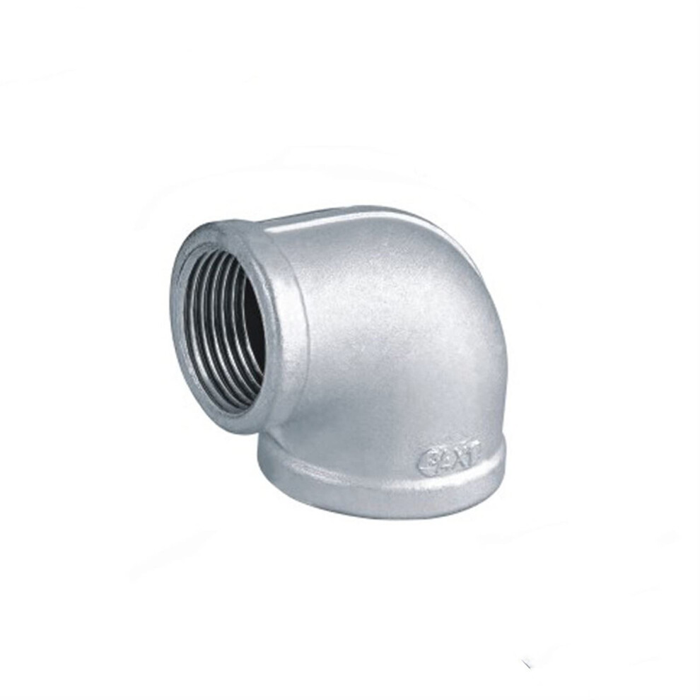 Stainless Steel Elbow 11/2 To 11/4 Ss304 90 Female Threaded Reducer Corrosion Resistant 9001264027988