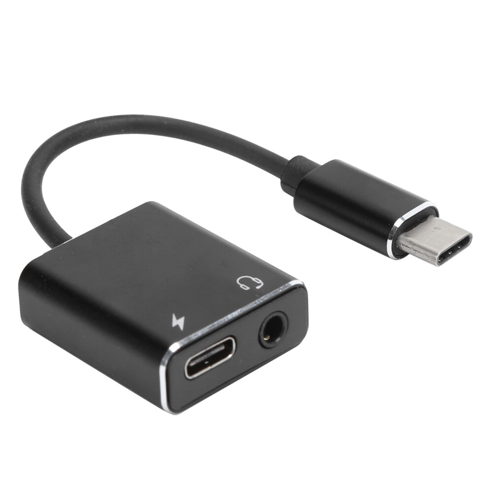 Usb C Adapter For Simultaneous Audio Playback And Fast Charging Hi Fi Dac Chip 3A Charging Capability Universal Fit Easy Setup Compact And Stylish 9420858922117
