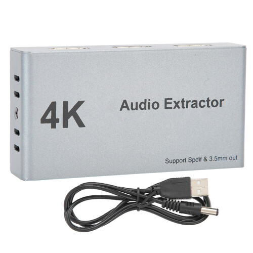 Διαχωριστής HDMI 2X1 Μεταγωγέας με χαρακτηριστικά εξαγωγής ήχου Οπτικό SPDIF Έξοδοι 3,5