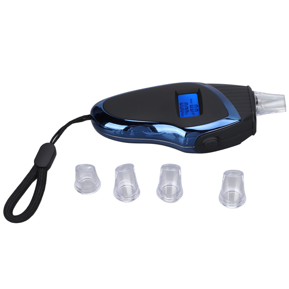 Highly Accurate Breathalyzer, Portable Alcohol Tester With Lcd Display For Precise Monitoring 9416038706585