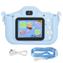 Kindercamera voor jongens en meisjes, digitale camera voor kinderen, peutercamera met HD-lens, multifunctionele video-opname, goede kwaliteit, goede