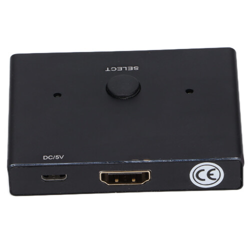 Διακόπτης HDMI για οθόνες HD, συμβατή με ανάλυση 8K, υψηλή ταχύτητα, χειροκίνητος 2