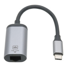 Hochgeschwindigkeits-USB-C-Ethernet-Adapter unterstützt Tastatur-Kits mit Dichtungsmontage, Übertragungsraten bis zu 1000 Mbit/s,
