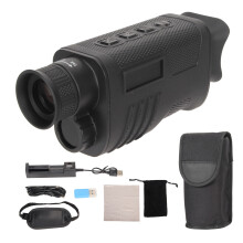 Infrarot-Fernglas für Nachtbeobachtung, 4K-Bildqualität, taktische Taschenlampe, wiederaufladbarer Akku, 300 Meter Sichtweite, leicht und tragbar