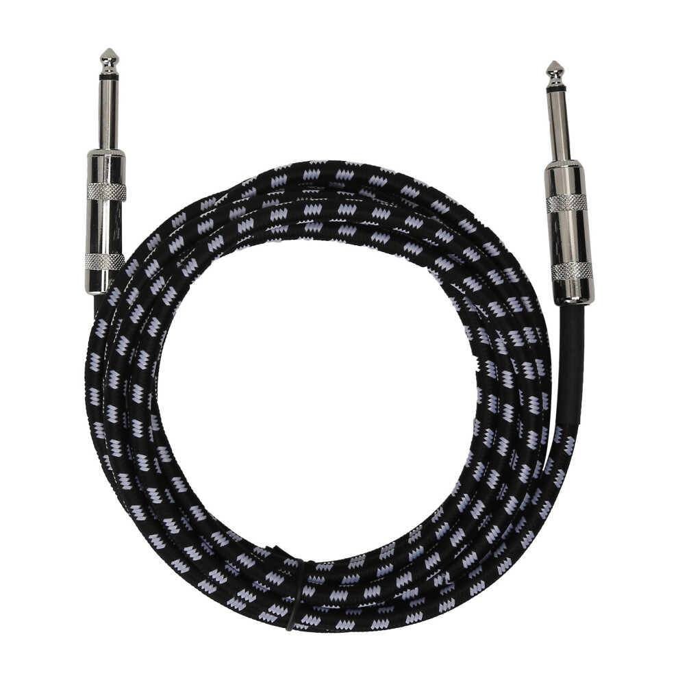 Instrument Cable 9.8 Ft Guitar Amp Cord With Oxygen Free Copper Core, Double Insulated Anti Tangle Design For Bass Keyboard Amplifier Connection, Good 9420858898511