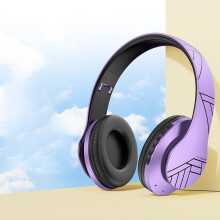 Migliora la tua esperienza di ascolto con le nostre cuffie cablate con driver ad alta definizione in un'elegante colorazione viola.