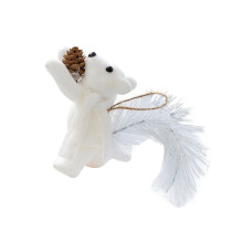 Portable Foam Squirrel Hanging Ornament Christmas decors-1