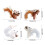 Portable Foam Squirrel Hanging Ornament Christmas decors-1 4