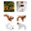 Portable Foam Squirrel Hanging Ornament Christmas decors-1 3