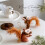 Portable Foam Squirrel Hanging Ornament Christmas decors-1 5