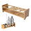 Bartender Kit Stand with Large Capacity Bamboo Bar Tool Organizer for Home or Professional Use 1