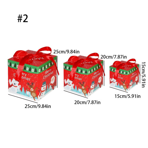 Multipurpose Christmas Tree Base Cover Gift Box-Set of box 1 1