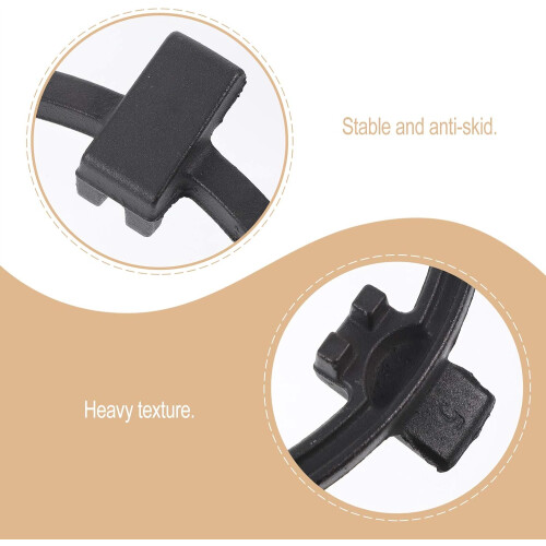 Gas Stove Pan Support Cast Iron Trivet AntiSlip Small Pot Stand Durable Universal Type A 2