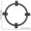 Gas Stove Pan Support Cast Iron Trivet AntiSlip Small Pot Stand Durable Universal Type A 5
