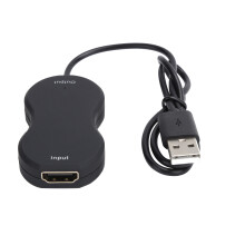 Karta pro záznam videa a zvuku s vysokým rozlišením, HDMI, USB 2.0, zařízení pro záznam her, analogově-digitální převodník, Plug and