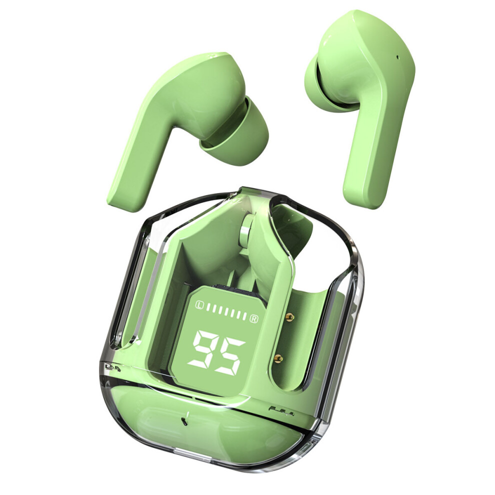 Wireless Earbuds With Transparent Appearance, Bluetooth 5.3 For Seamless Connectivity, Anc Noise Cancelling With Hifi Stereo Sound 9416038878770