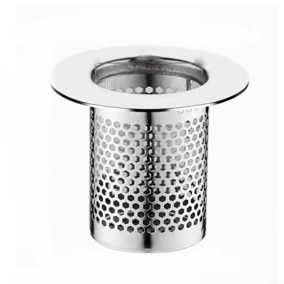 304 Stainless Steel Sink Strainer Kitchen Drain Filter 70Mm Pp Flange Basket Easy Clean 9001264028466