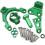 Green Steering Damper Bracket Stabilizer Kit for Kawasaki Z900 20172019 for Improved Stability 4