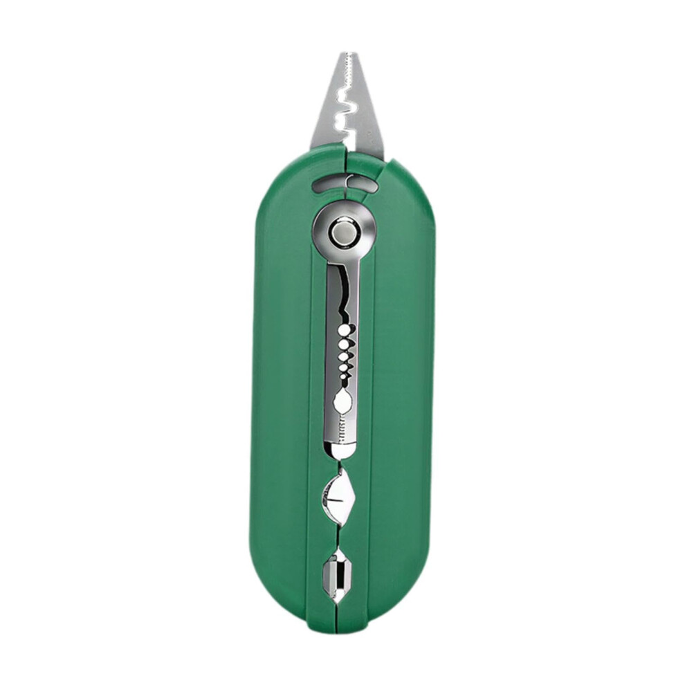Wire Stripper Crimper Tool With Precision Cable Stripping For Electrical Work, Lightweight Steel 9001264028497