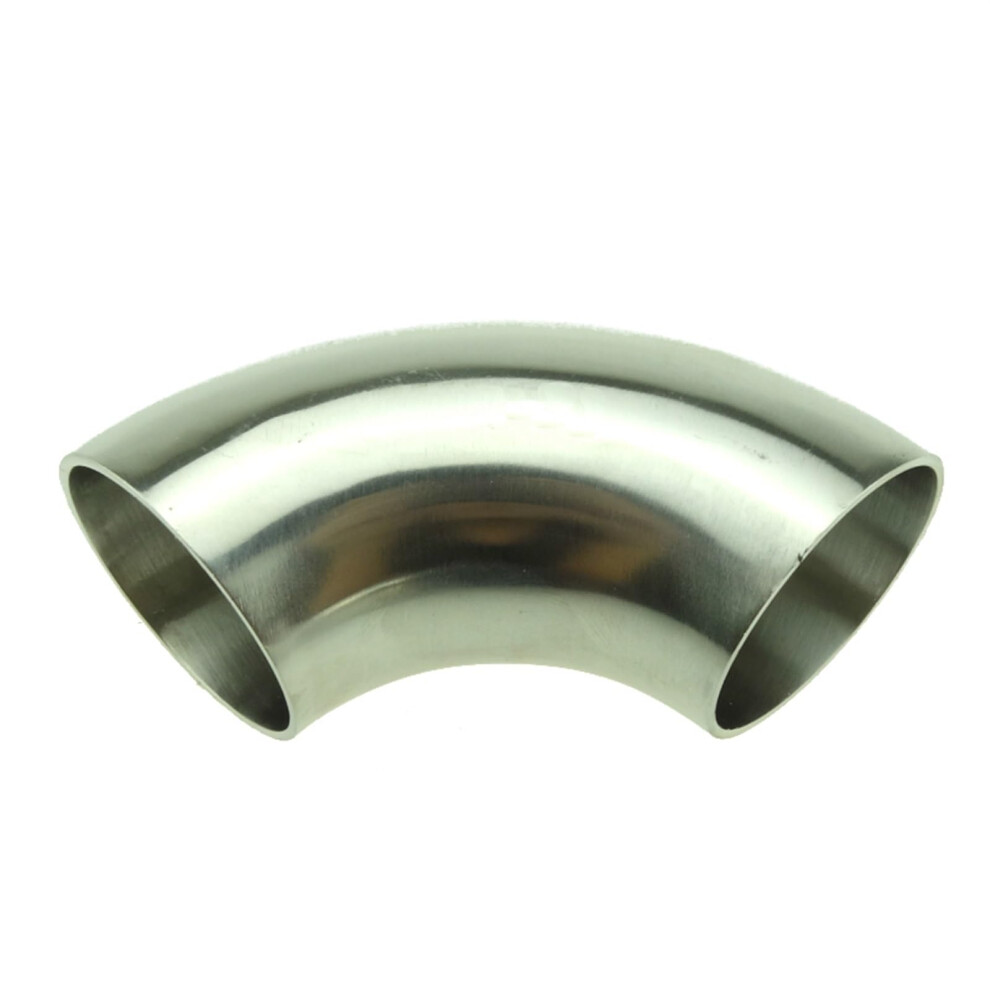 304 Stainless Steel Elbow 1.5 Inch 38Mm Sanitary Pipe Fitting 90 Degree Butt Weld Corrosionresistant 9001264028503