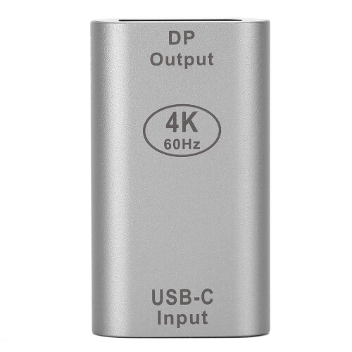 Θηλυκή πηγή USB C σε προσαρμογέα νεροχύτη Mini Displayport 4K60HZ για Thunderbolt για φορητό 2
