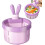 Automatic Draining Sink Strainer Basket with Bunny Ears, Clog Kitchen Filter for Food Scraps 5