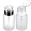 Nail Polish Remover Pump Bottle 2pcs Lockable LeakProof Push Down Dispenser 6.8oz for Makeup 3