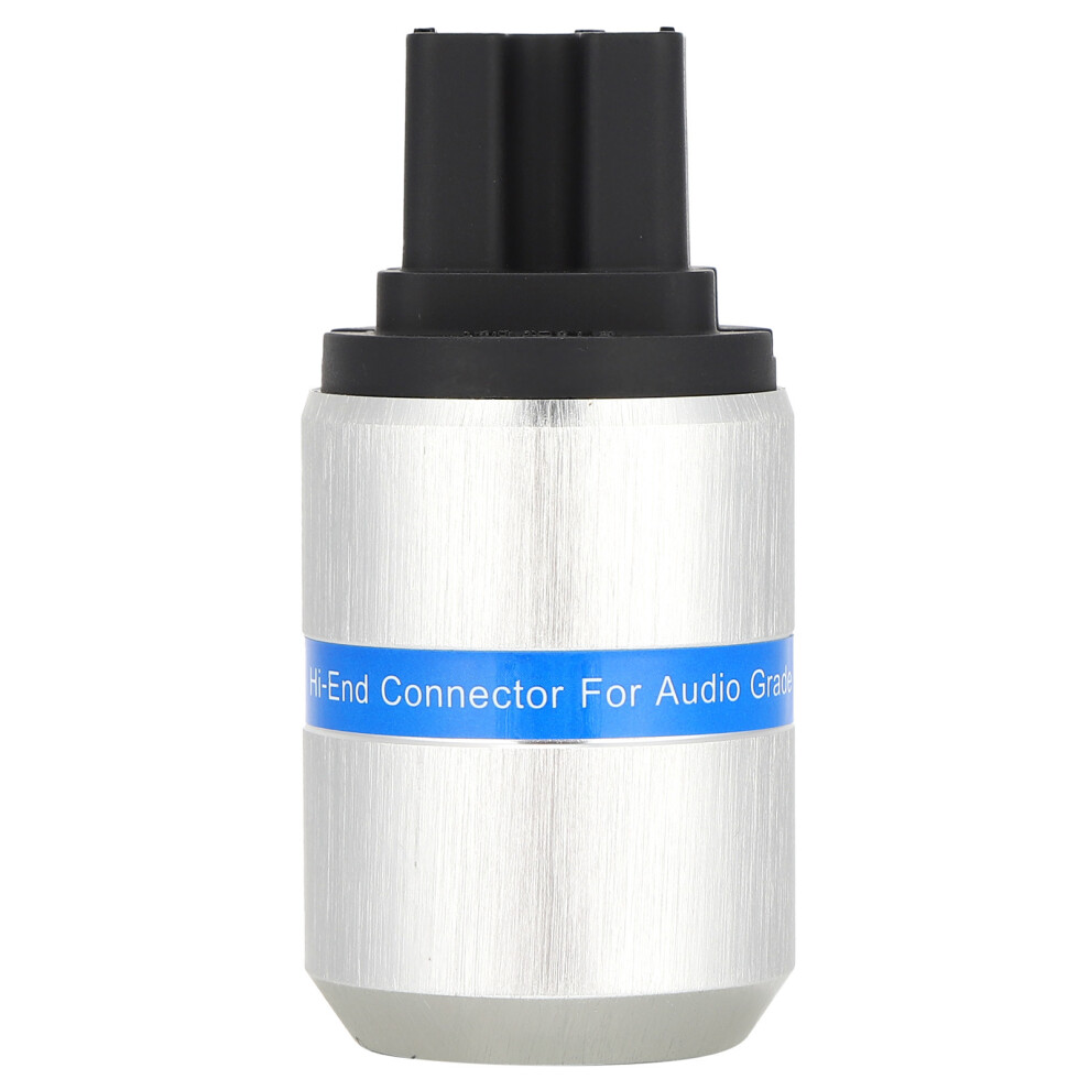 Plated Hi End Power Connector Rhodium Plated Copper Conductivity Attractive Design Performance For High Fidelity Sound Systems Wide Gold 9420858918837