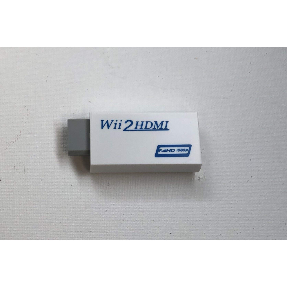 Hdmi Converter For Wii 1080P Upscaler With Onebutton Resolution Switch Plug And Play 9426802860146