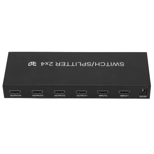 Διαχωριστής HDMI 4K με τηλεχειριστήριο, ανάλυση Ultra HD, συμβατή με το πρωτόκολλο HDCP2.2 1