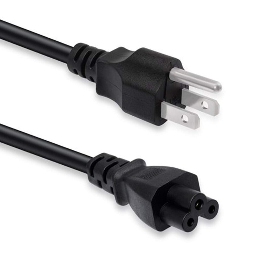 3 Prong Laptop Power Cord 6Ft Universal Ac Power Cable For Dell Hp Lenovo Asus Nema 515P To C5 9001264028640