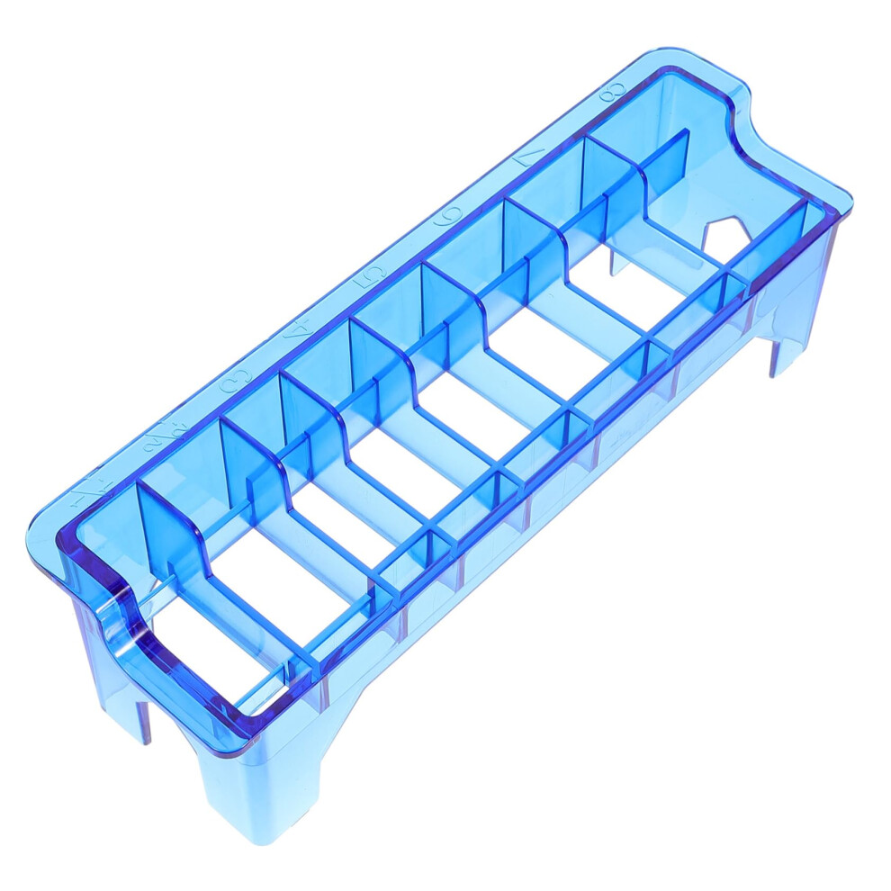 Clipper Guard Organizer Case for Hair Clippers with Large Capacity Slots and Secure Comb Storage