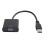 Καλώδιο μετατροπέα HDMI αρσενικό σε VGA θηλυκό, υποστήριξη υψηλής ανάλυσης έως 1080P με 1