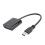 Καλώδιο μετατροπέα HDMI αρσενικό σε VGA θηλυκό, υποστήριξη υψηλής ανάλυσης έως 1080P με 3