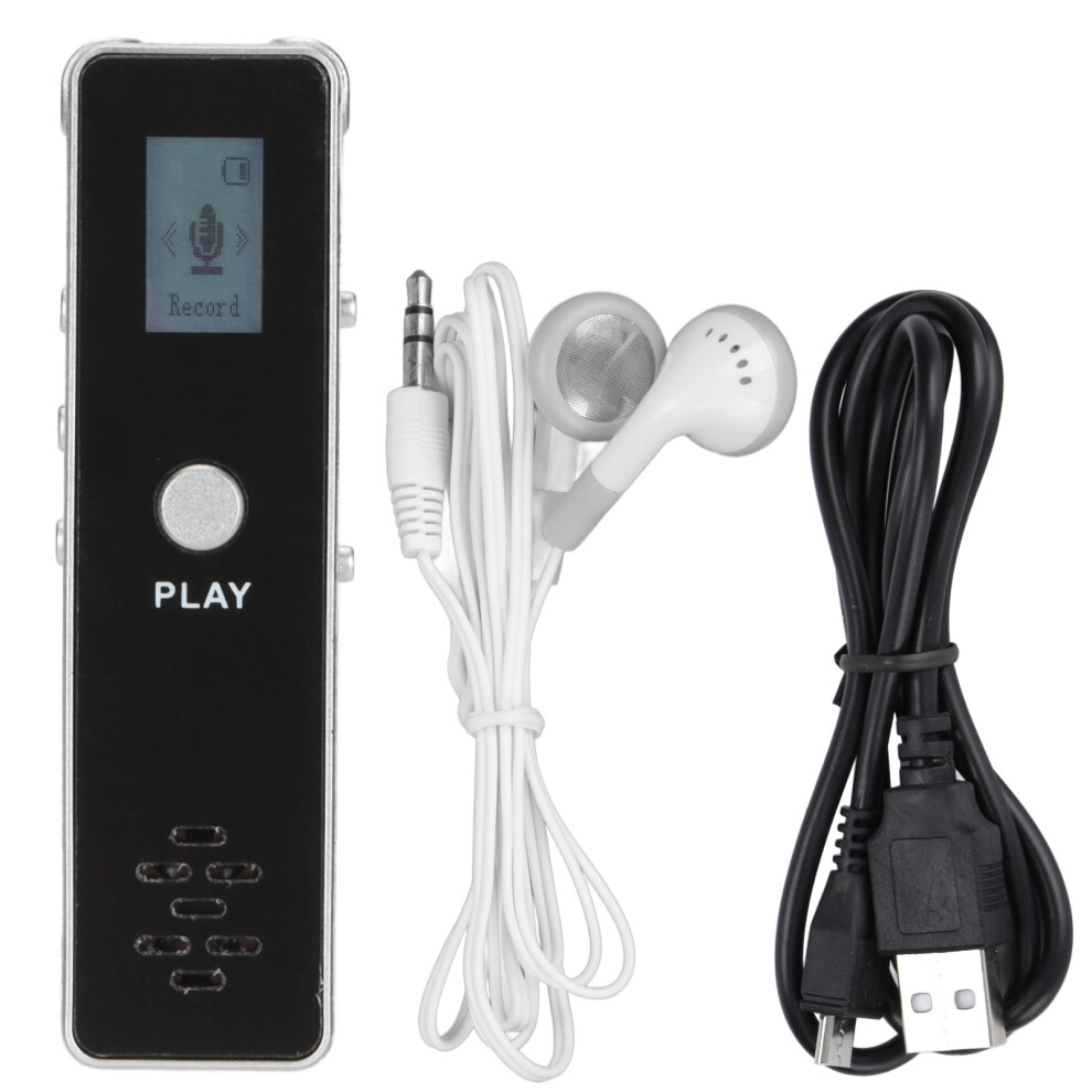 Hd Audio Recording Device With Auto Noise Cancellation,Long Battery Life Voice Activated Recorder With Mp3 Playback, Good Quality, Good Quality, Good 9420858919681