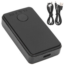 Receptor audio wireless cu Bluetooth 5.0 pentru sistem stereo auto, adaptor Bluetooth AUX, suportă moduri TX RX, apeluri hands-free, microfon