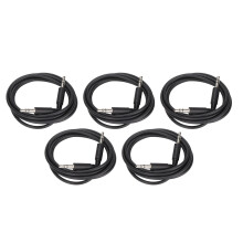 Cable de audio estéreo balanceado para guitarras eléctricas, núcleo de cobre libre de oxígeno que garantiza un sonido nítido de alta fidelidad,
