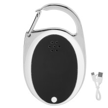 Breloc retractabil antifurt cu cârlig, design anti-țânțari, repelent de țânțari, funcție de ceas cu ultrasunete, capacitate mare a bateriei,