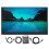 Φορητή οθόνη FHD1080P για φορητό υπολογιστή, θύρα USB-C και συμβατότητα HDMI, λεπτός και 1