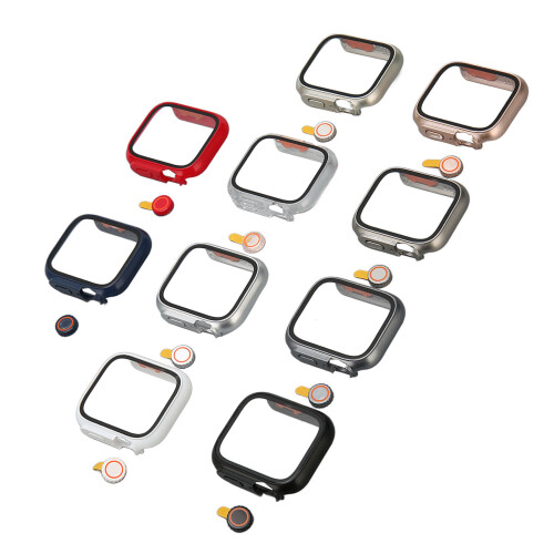 Σκληρή θήκη για Apple Watch PC 40mm με ενσωματωμένο διαφανές προστατευτικό οθόνης από 1
